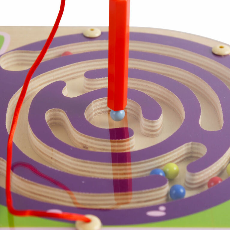 Imaginarium Discovery - Wooden Magnetic Maze Puzzle Assortment - Snail