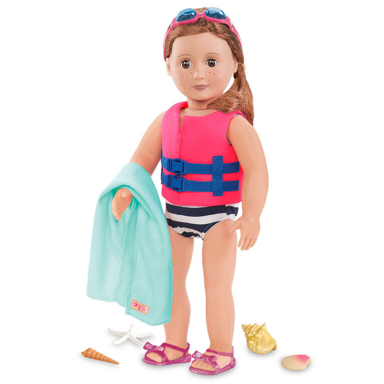 Our Generation, Fun Day Sun Day, Beach Outfit for 18-inch Dolls