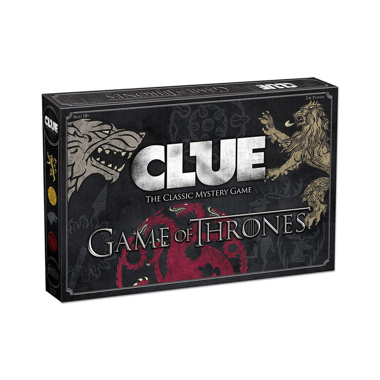 Clue: Game of Thrones - Édition anglaise