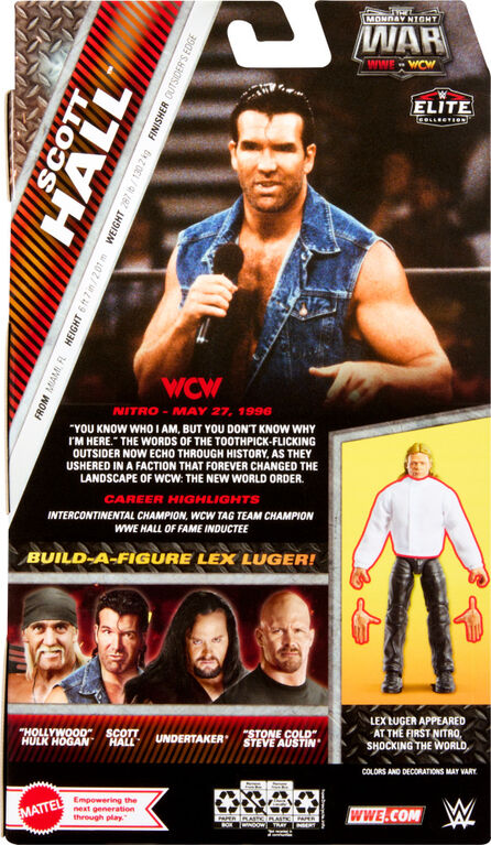 WWE Elite Collection Monday Night Wars Scott Hall Action Figure