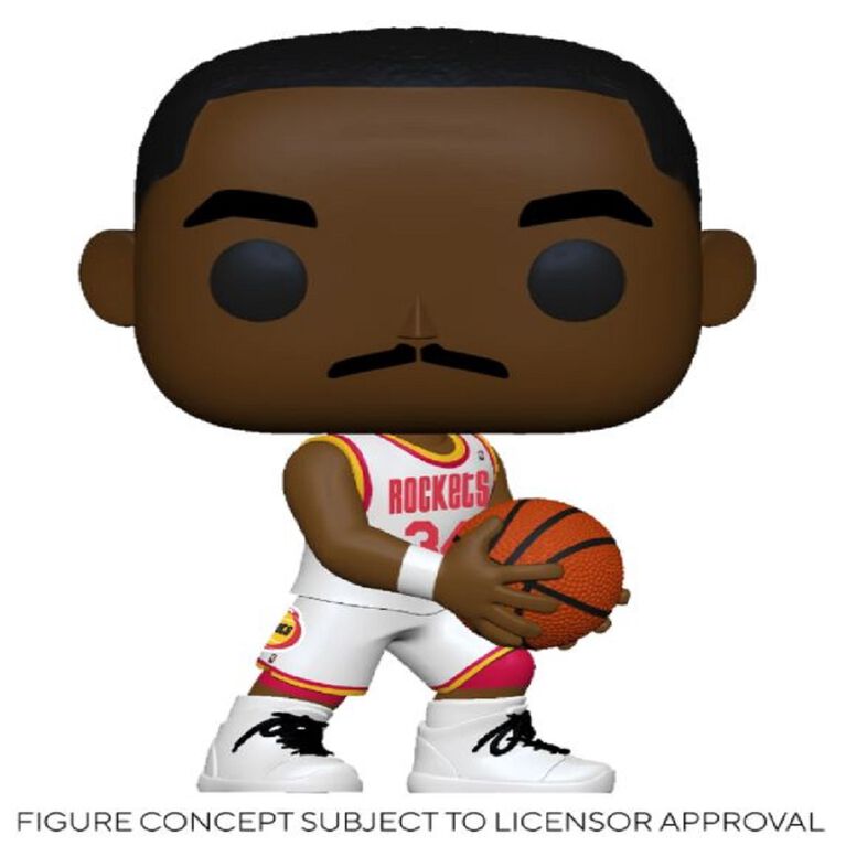 Figurine en Vinyle Hakeem Olajuwon (Rockets) par Funko POP! NBA Legend