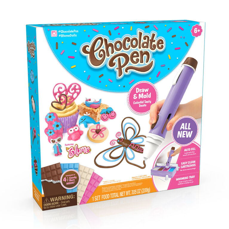 Dessine en chocolat et confectionne tes propres créations culinaires avec Chocolate Pen!
