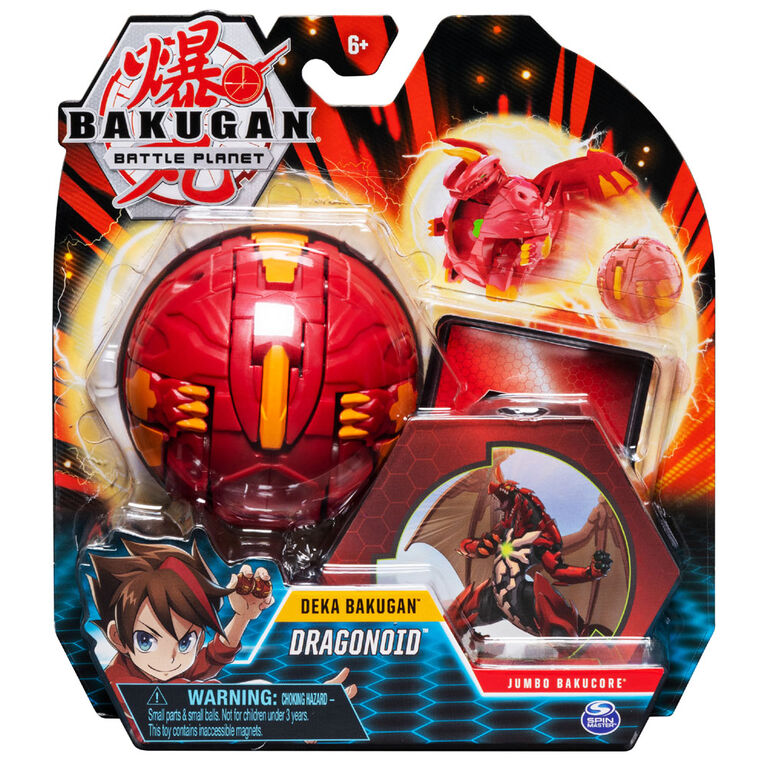 Bakugan Deka Dragonoid Jumbo Collectible Transforming Figure Toys