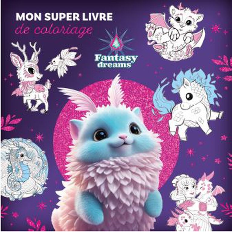 Mon Super Livre Coloriages Fantasy