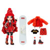 Rainbow High Winter Break Ruby Anderson - Red Winter Break Fashion Doll and Playset with 2 complete doll outfits, Snowboard and Winter Doll Accessories