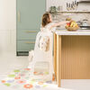 Catch All Splat Mat For Mealtime & Playtime Mess, Flower Power