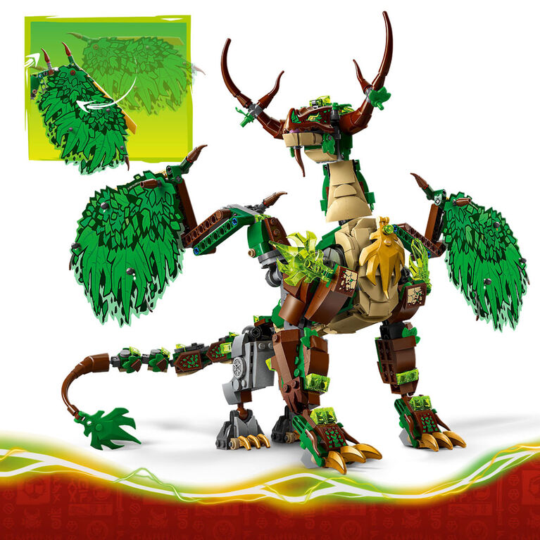 LEGO NINJAGO The Dragon of Life Building & Pretend Play Toy for Boys, Girls, & Kids, Ages 9+ - 71859