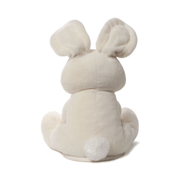 Baby GUND, Peluche animée Flora la lapine, crème, 30,5 cm
