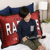 Oreiller géant en fourrure funky pour enfants NBA Toronto Raptors, 20 po x 30 po
