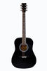 Bridgecraft Huntington Dreadnought Acoustic Guitar - Black