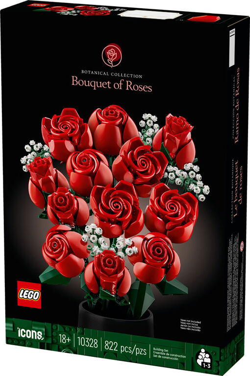 LEGO Icons Le bouquet de roses Ensemble de construction 10328