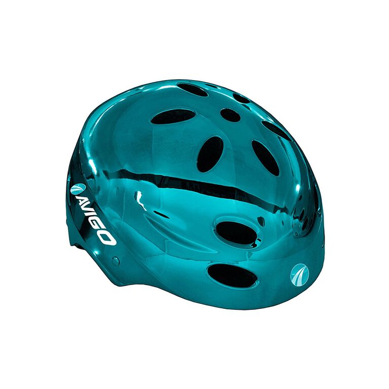 Avigo Vampire Bike with Teal Chrome Helmet - 18 inch - R Exclusive