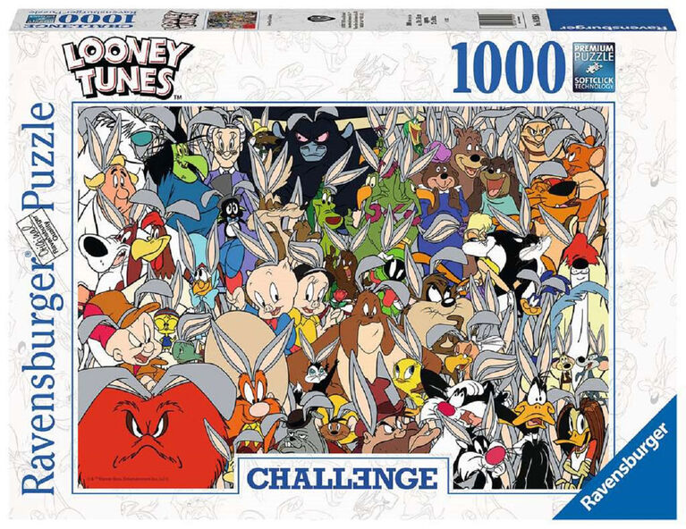 Ravensburger Looney Tunes Challenge 1000-Piece Jigsaw Puzzle