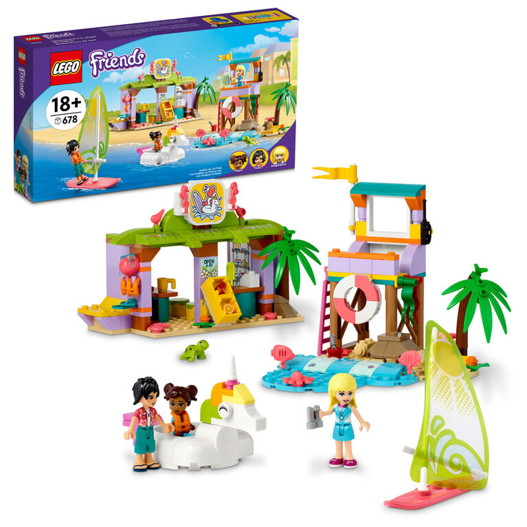 LEGO Friends Surfer Beach Fun 41710 Building Kit (288 Pieces)