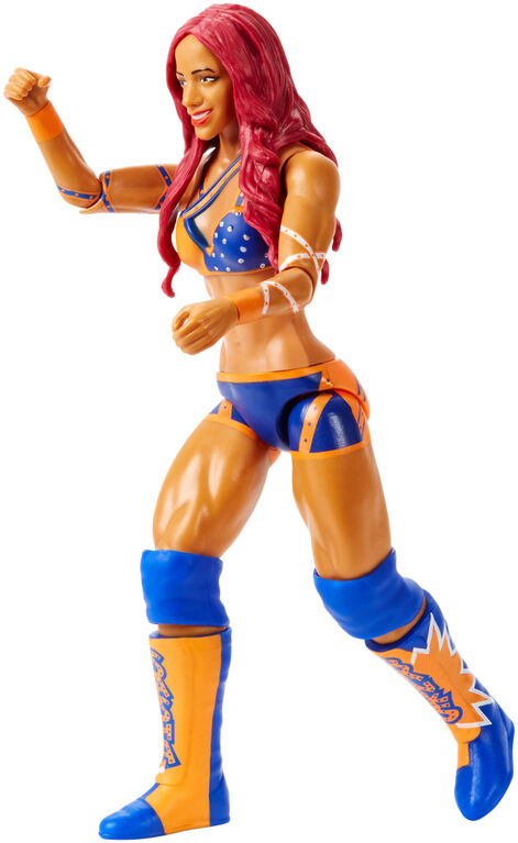 WWE - Série 80 - Figurine articulée - Sasha Banks.
