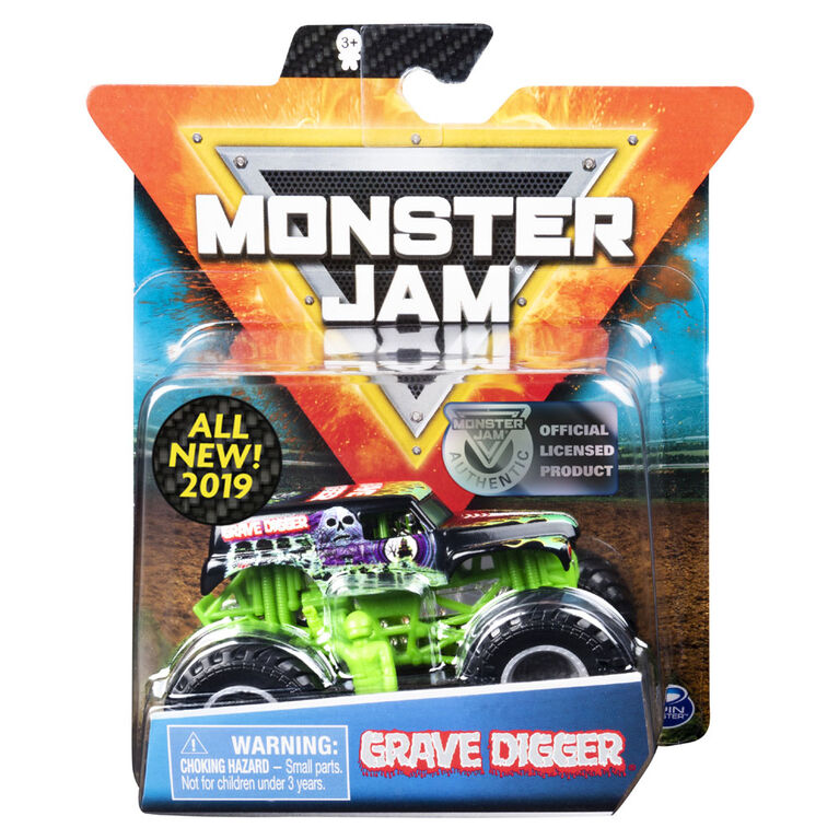 Monster Jam Official Grave Digger Monster Truck Legacy Trucks