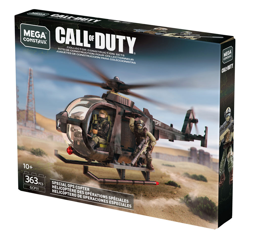 call of duty mega construx helicopter