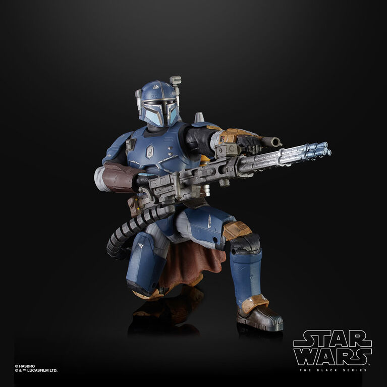 Star Wars The Black Series, figurine articulée Heavy Infantry Mandalorian, inspirée de The Mandalorian - Notre exclusivité