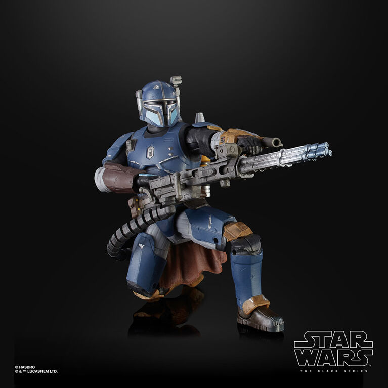 Star Wars The Black Series: Heavy Infantry Mandalorian - 6-inch Scale The Mandalorian Collectible Deluxe - R Exclusive