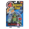 Marvel Vintage Dr. Doom Fantastic 4 Action Figure Toy with 10 Accessories