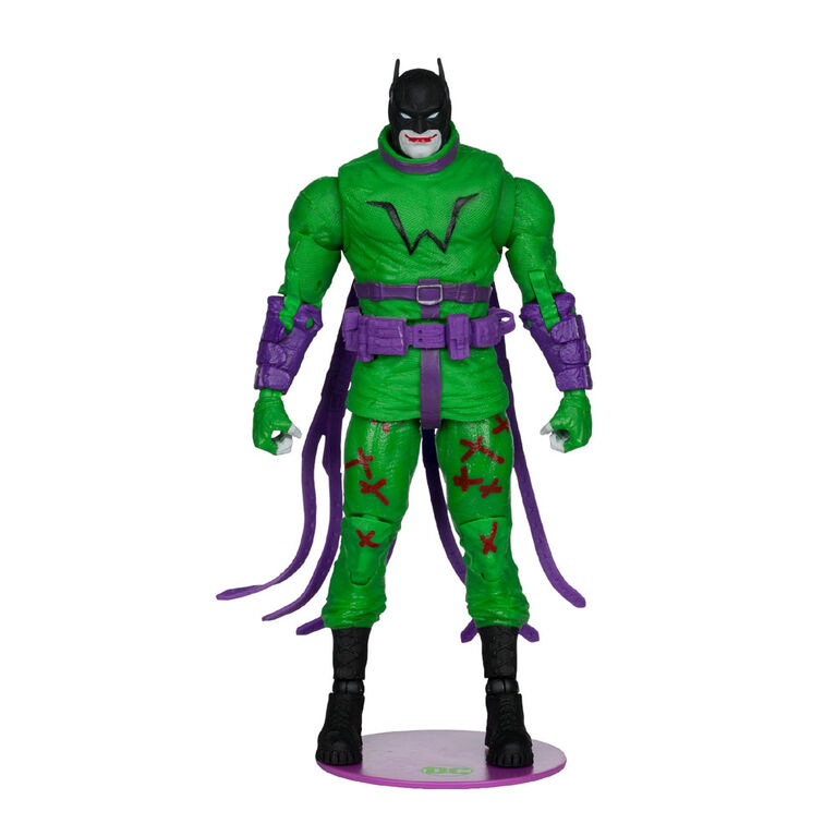 DC Multiverse Batman (Jokerized) (Last Knight on Earth) Gold Label 7" Action Figure