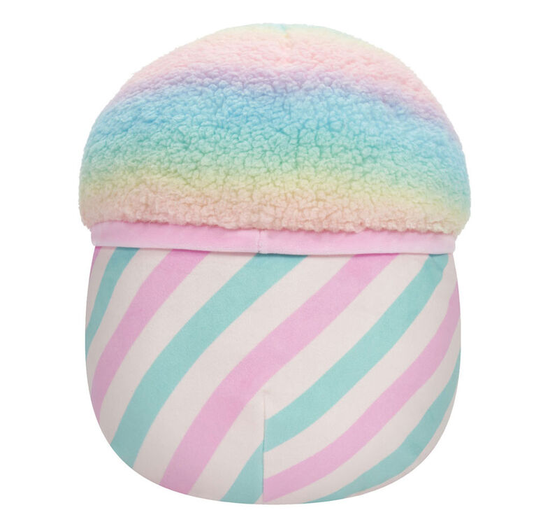 Squishmallows 12" - Bevin la Barbe à Papa Rose et Bleue