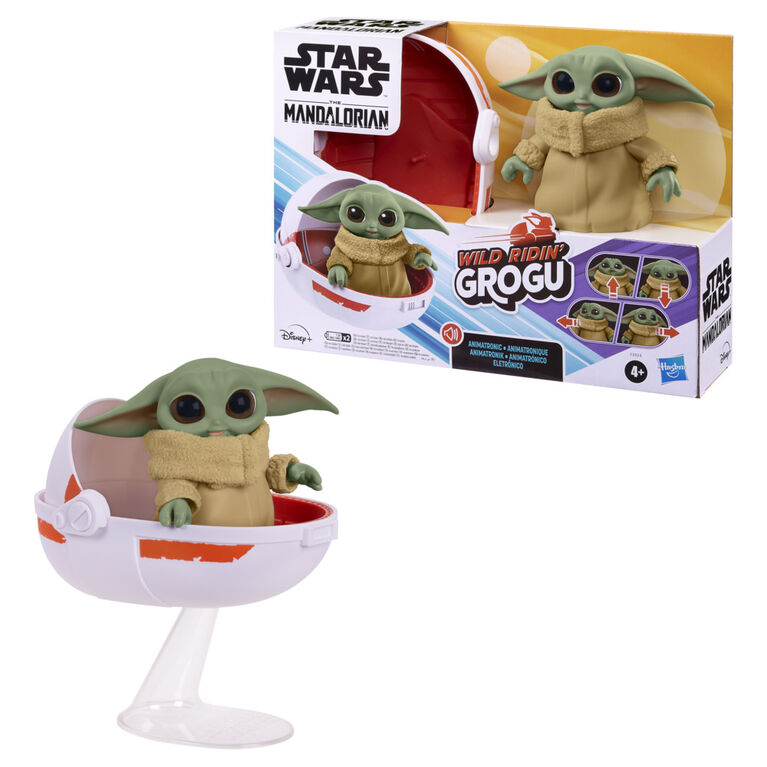 Star Wars Grogu et Son Landau, Jouet animatronique de L'Enfant, pour Les  Enfants à partir de 4 Ans : : Jeux et Jouets