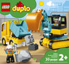 LEGO DUPLO Town Le camion et la pelleteuse 10931