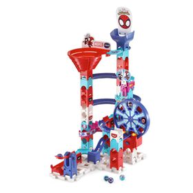 VTech Spidey and His Amazing Friends Marble Rush Circuit Équipe Spidey en action !