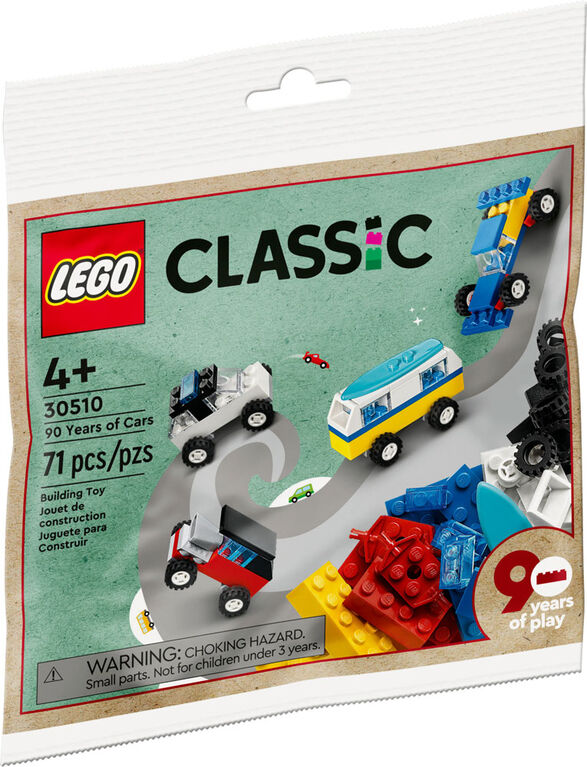 LEGO Classic 90 Years of Cars 30510