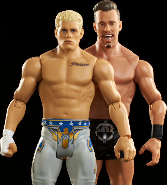 WWE Action Figures Championship Showdown Cody Rhodes vs Austin Theory 2-Pack