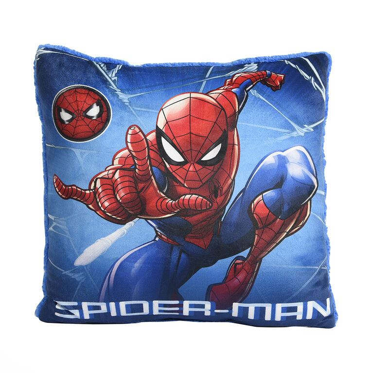 Ensemble de jeté et coussin 2 pièces Marvel Spiderman