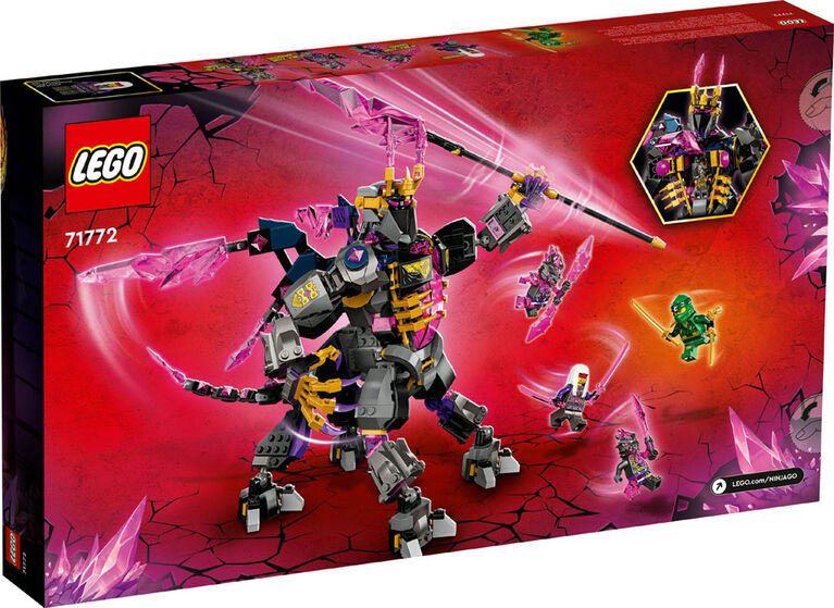 LEGO NINJAGO The Crystal King 71772 Building Kit (722 Pieces)