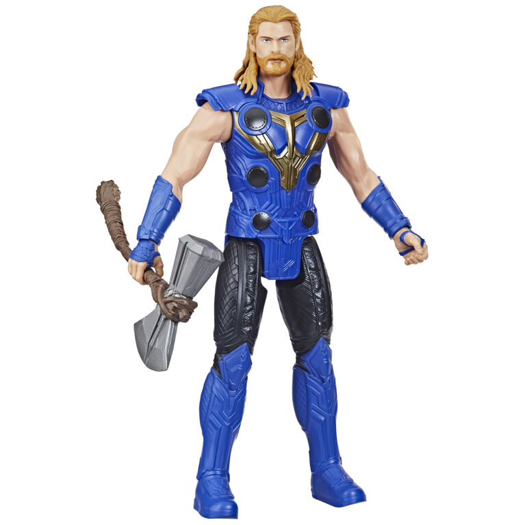 Marvel Avengers Titan Hero Series Thor Toy, 12-Inch-Scale Thor: Love and Thunder Action Figure