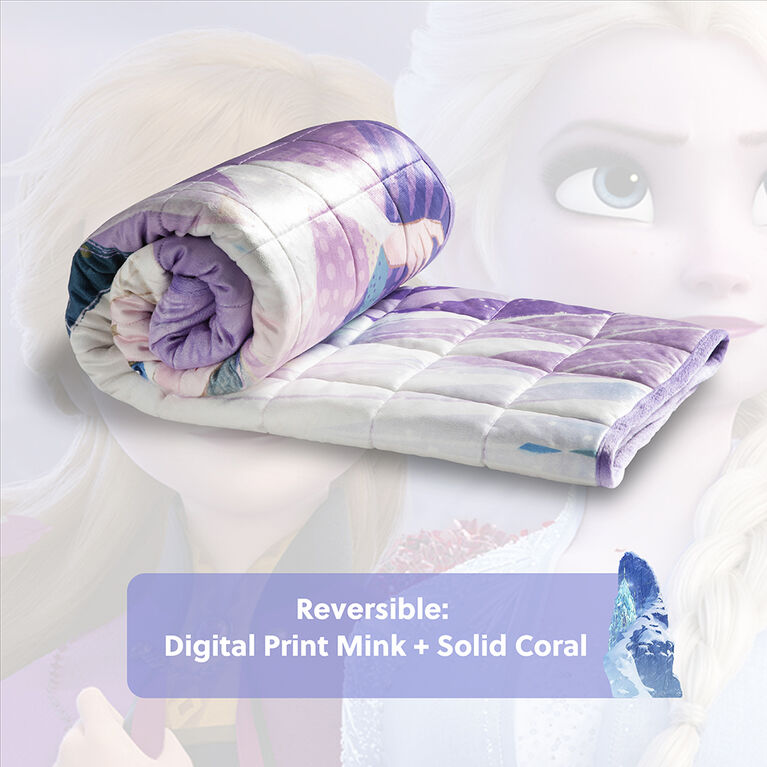 Disney Frozen Kids Weighted Blanket (40 x 60 inches), 6lbs