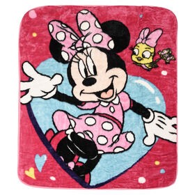 Disney Minnie Mouse couverture pour enfants 40 x 50 pouces