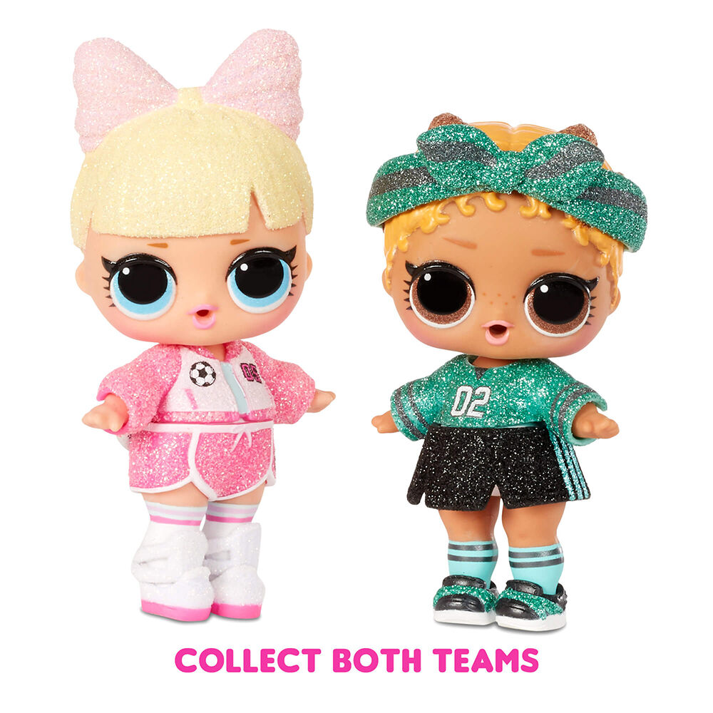 Surprise Doll Accessories LOL Surprise All-Star B.B.s Sports Series 3 Soccer Team Sparkly Dolls with 8 Surprises