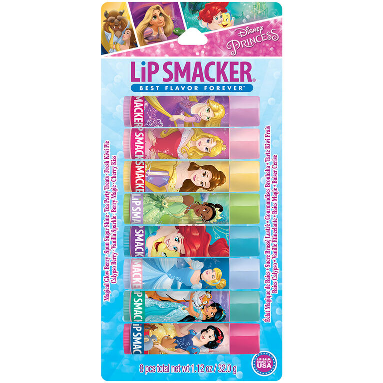 Disney Princess Lip Smacker - 8pk