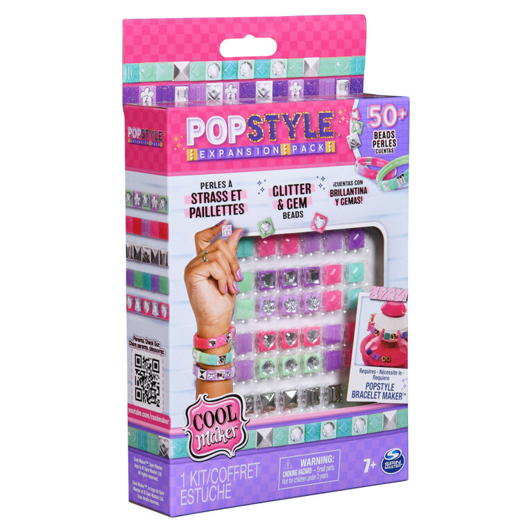 Cool Maker, Extension pour PopStyle Bracelet Maker, Plus de 50