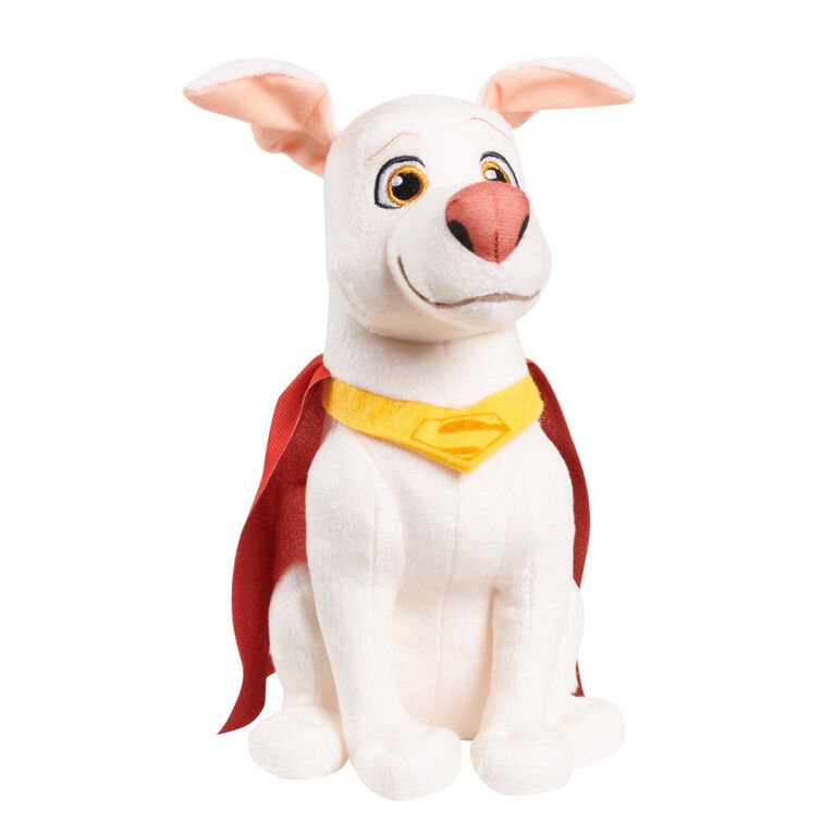 DC SUPER-PETS Small Plush KRYPTO THE SUPERDOG Toy, SUPERMAN, 8-Inch Stuffed Animal - R Exclusive