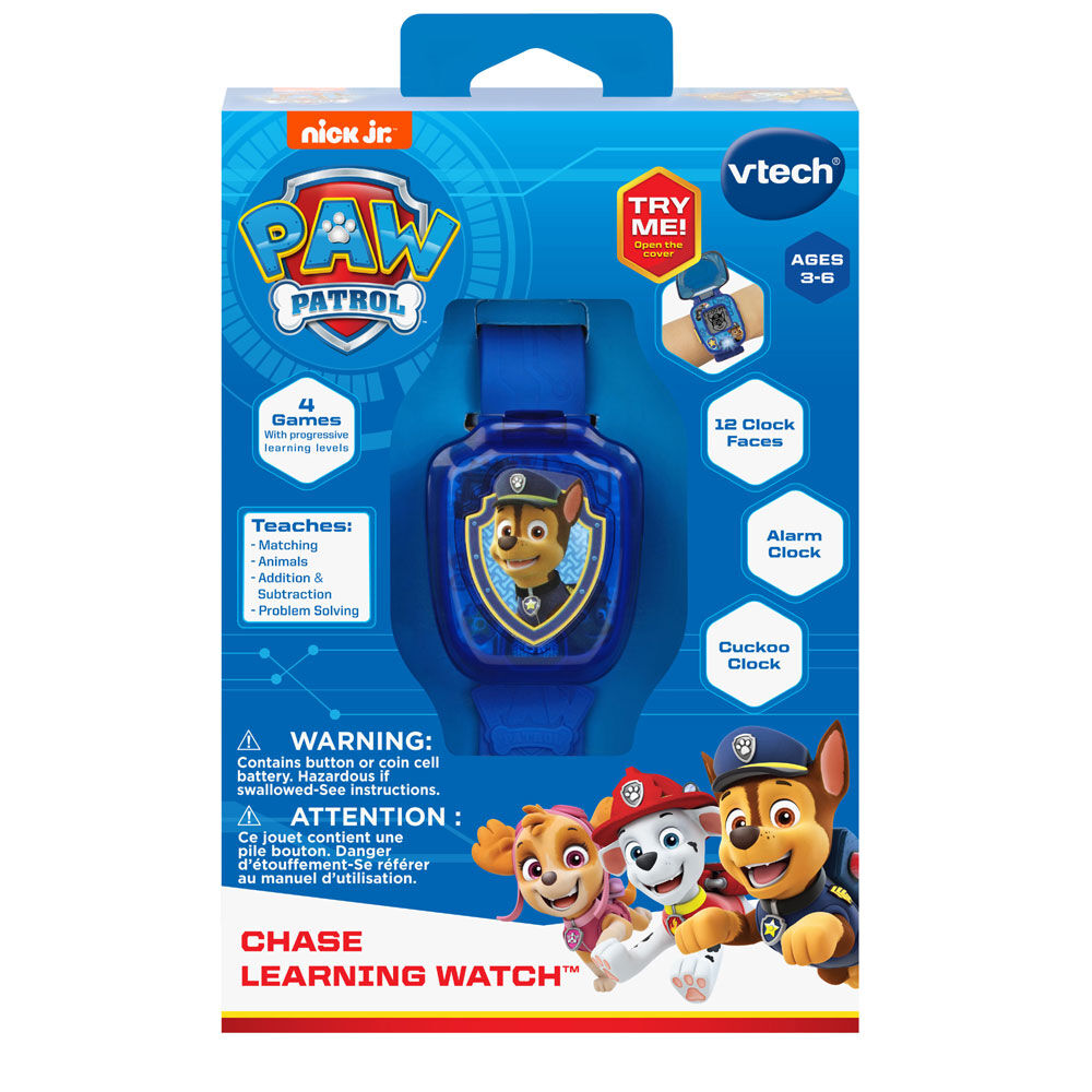 paw patrol learning watch