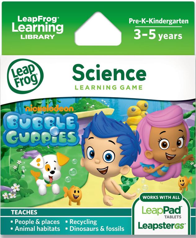 LeapFrog - Explorer Learning Game: Nickelodeon Bubble Guppies English Edition