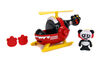 Hélicoptère de sauvetage 15 cm avec Combo Panda