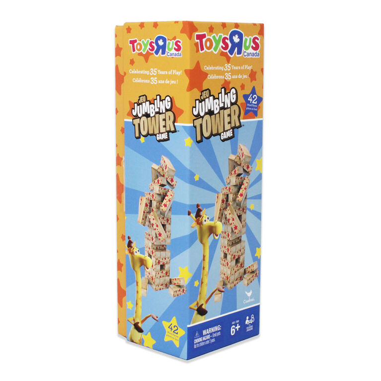 Geoffrey 42-Piece Jumbling Tower Game