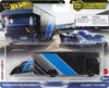 Hot Wheels Team Transport Truck & Race Car, Gift for Racing Collectors