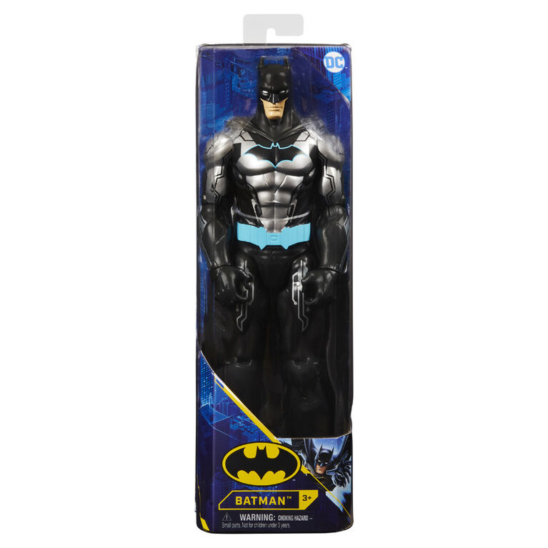 Batman 12-inch Bat-Tech Action Figure (Black/Blue Suit)