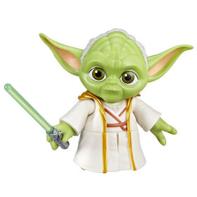 Star Wars Young Jedi Adventures Yoda Action Figure, Star Wars Toys, Preschool Toys (3 Inch)