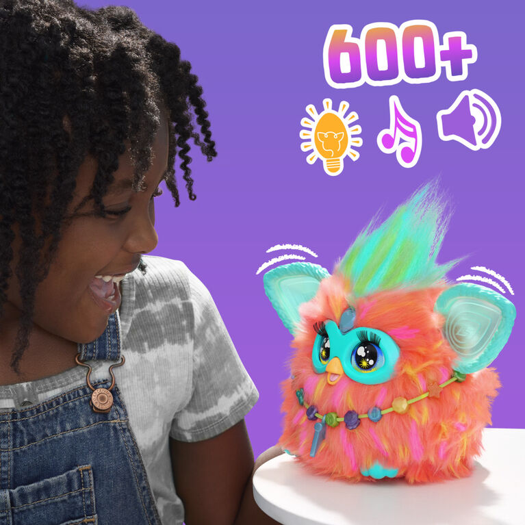 Furby Coral Interactive Plush Toy - French Version