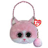 Ty Mini Purse - FIONA - Pink Cat