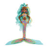 Mermaid High, Spring Break Oceanna Mermaid Doll and Accessories with Removable Tail and Color Change Hair Streaks
